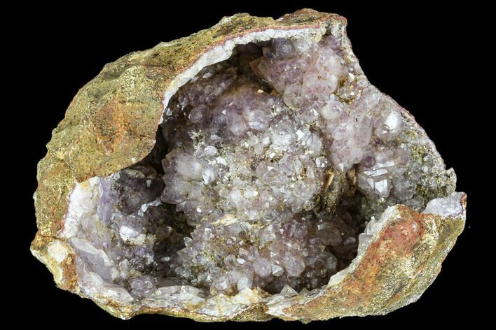 Amethyst Crystal Geode Section - Morocco #109462